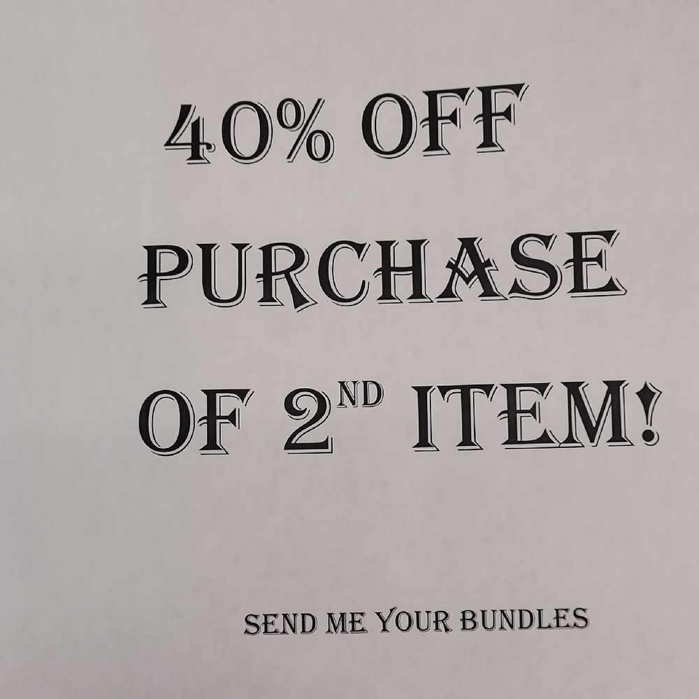 Promotional Offer Sign